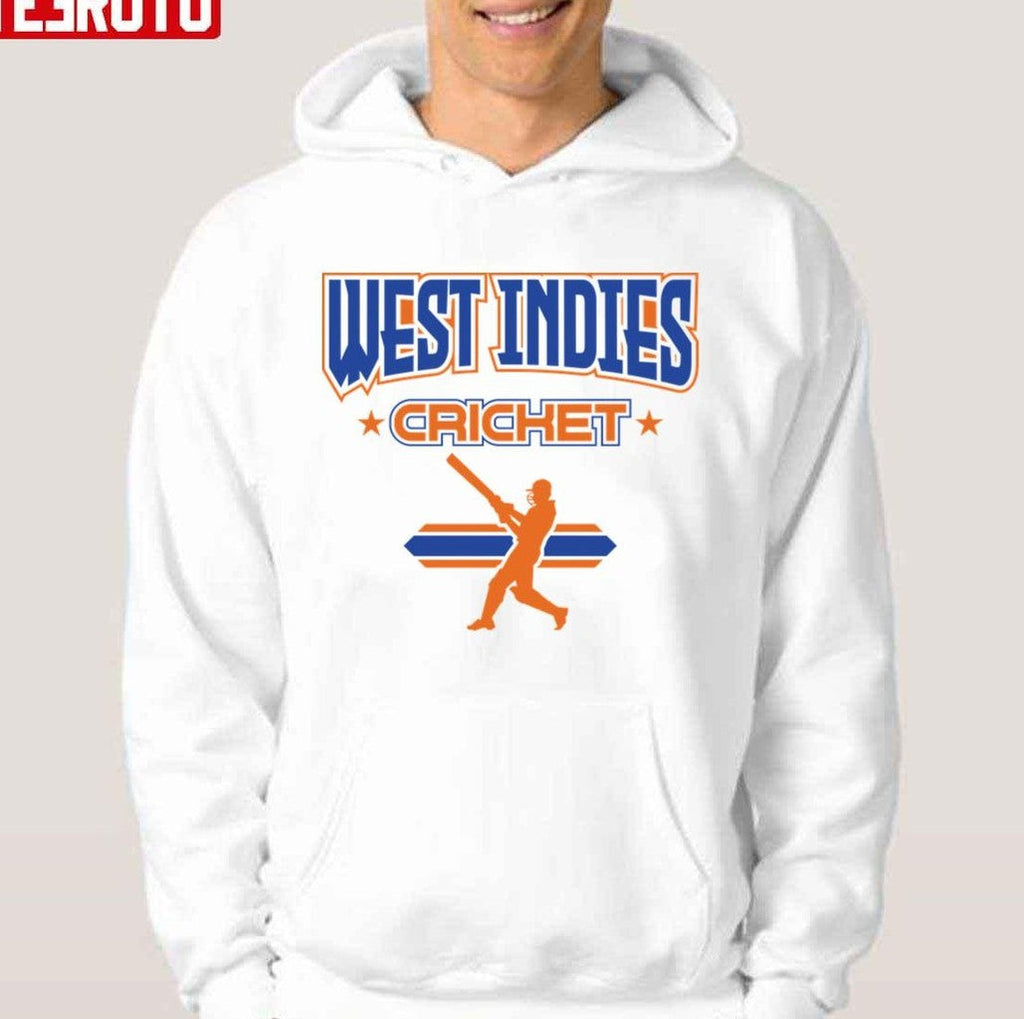 Retro West Indies Cricket Unisex Hoodie