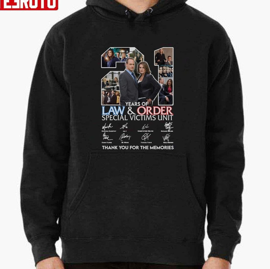 21 Years Of Law And Order Special Victims Unit Unisex T-shirt