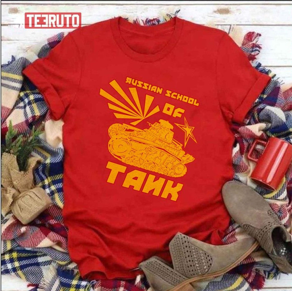 Russian Tank School Of Tank Jeremy Dooley Unisex T-Shirt