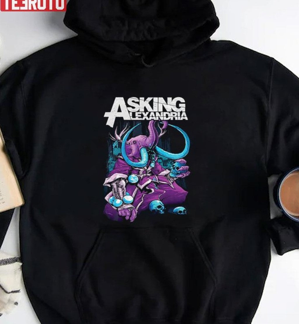 The Big Elephant Design Asking Alexandria Unisex Sweatshirt