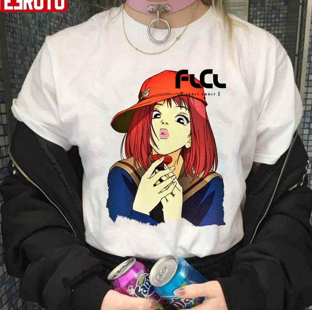 Anime Character Fooly Cooly Artwork Unisex T-Shirt
