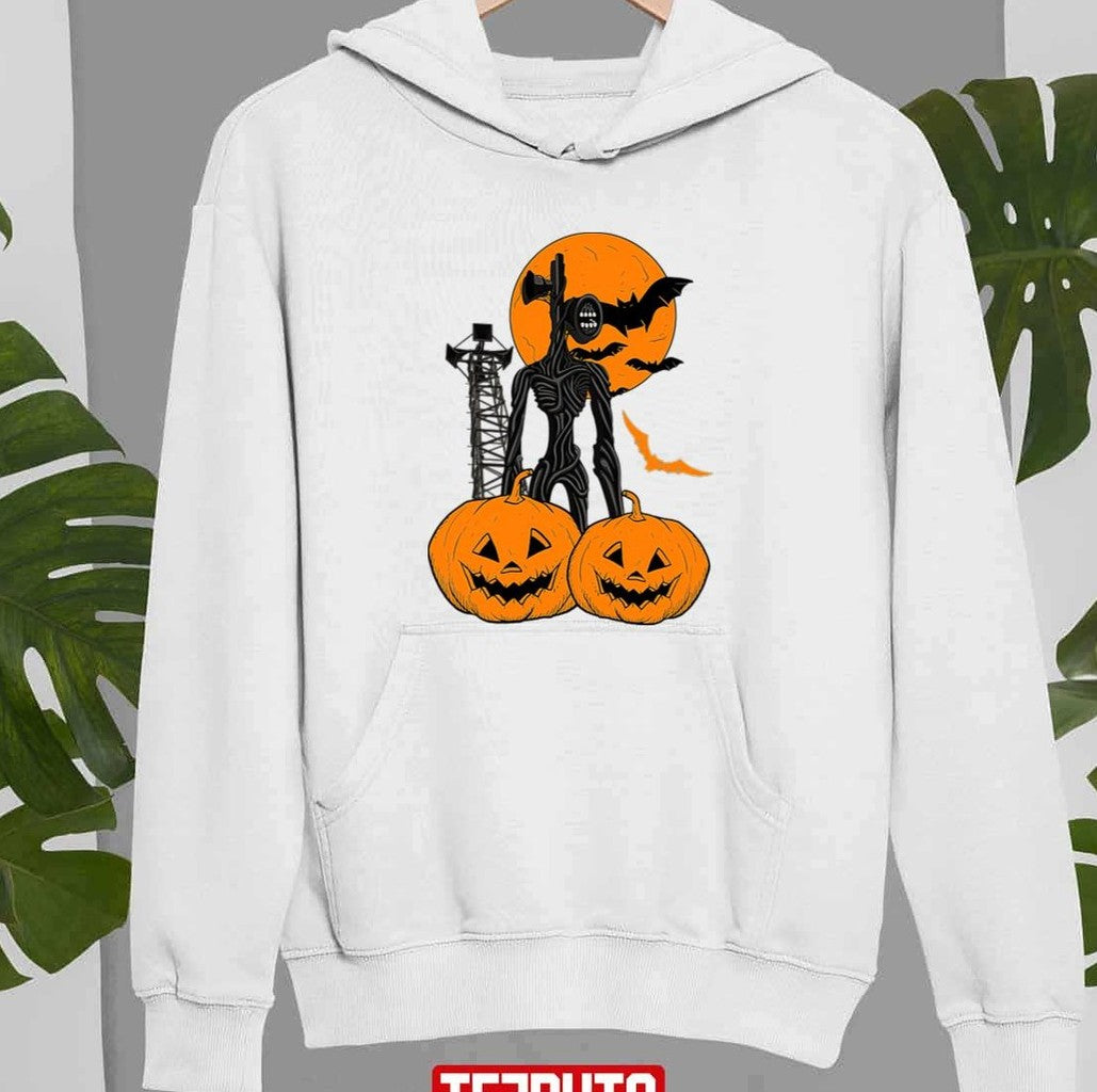 Siren Head Pumpkins Halloween Unisex Sweatshirt