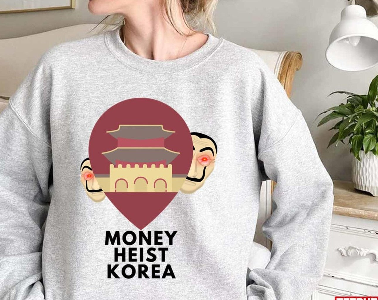 Money Heist Korea Unique Mask Art Unisex T-Shirt