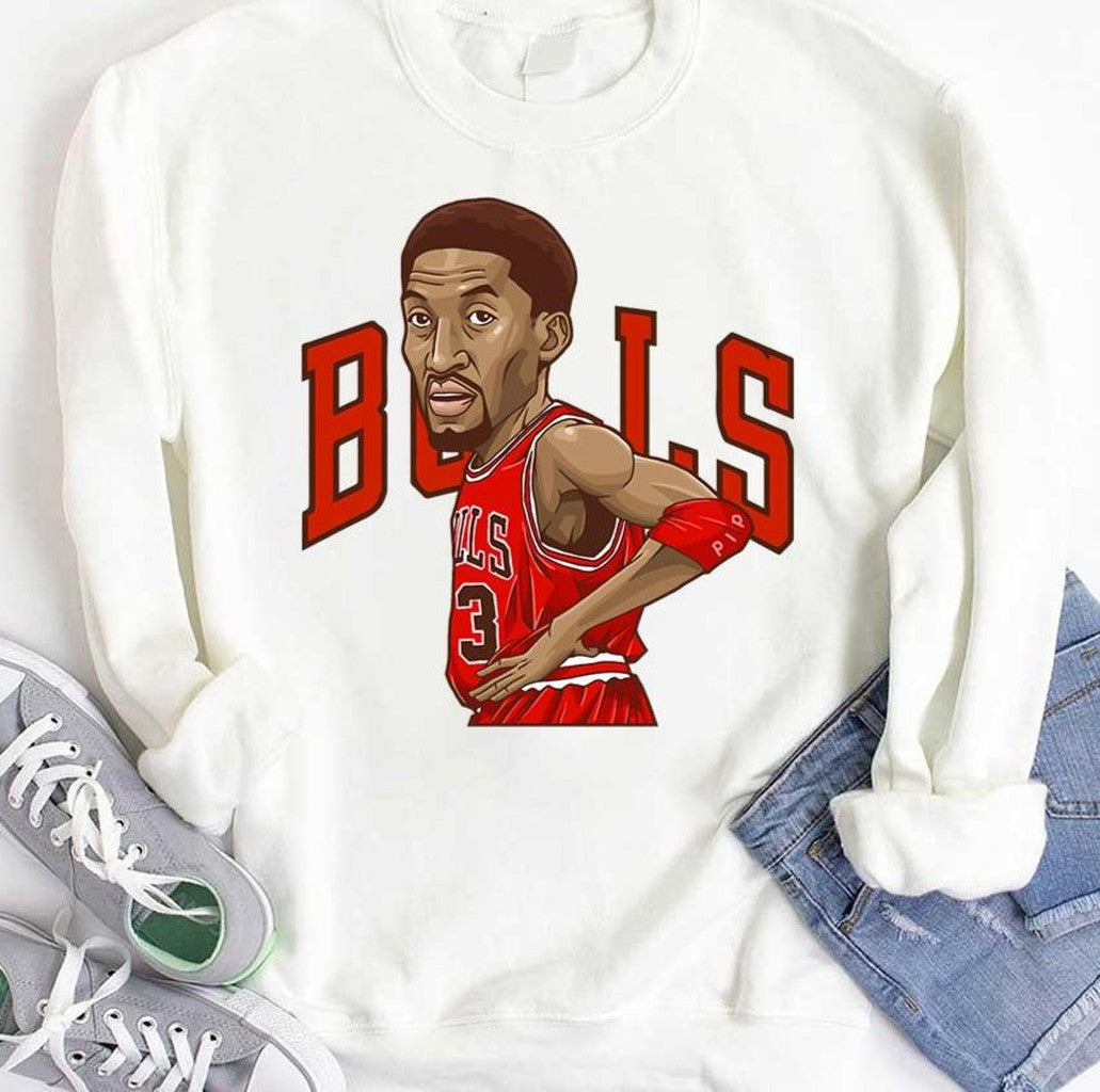 Scottie Pippen 33 Art Chibi Unisex Hoodie