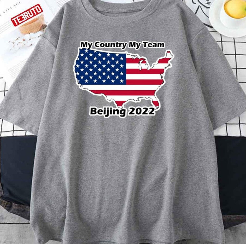 My Country My Team America Beijing 2022 Unisex T-Shirt