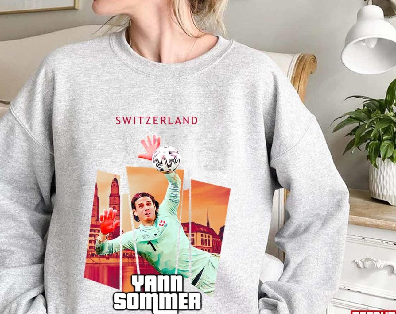Switzerland Yann Sommer Gta Style Unisex Sweatshirt