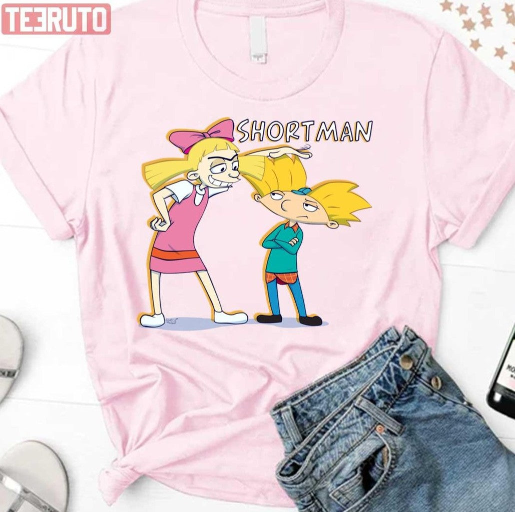 Shortman Funny Moment Hey Arnold Unisex T-Shirt
