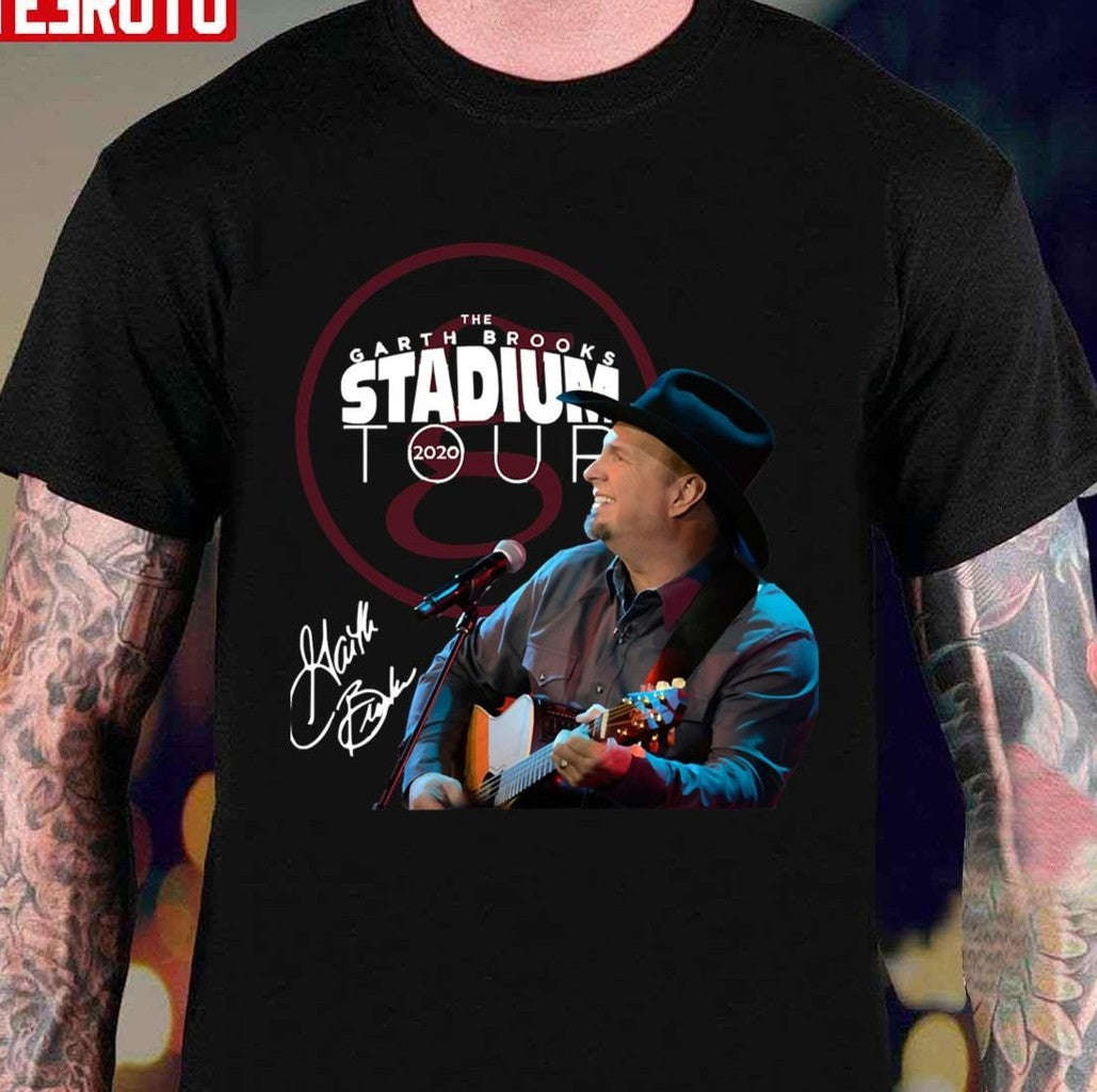 The  Garth Brooks Stadium Tour 2020 Signed Unisex T-shirt
