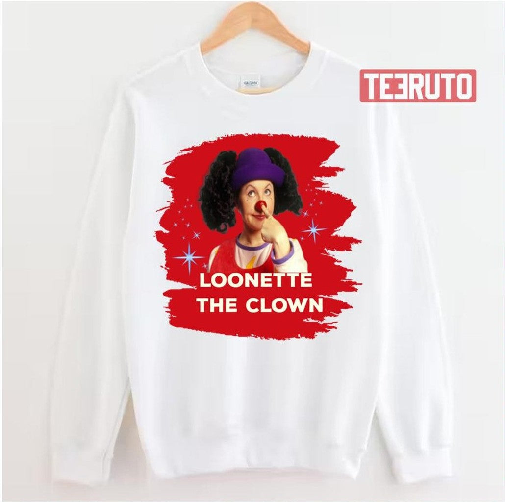 The Clown The Big Comfy Couch Loonette Unisex Sweatshirt