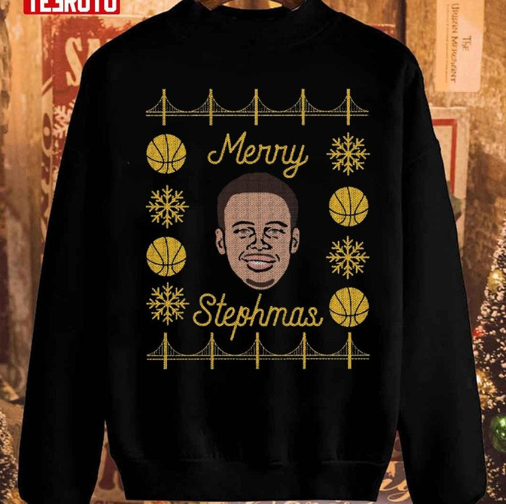 Steph Curry Ugly Christmas Unisex Sweatshirt