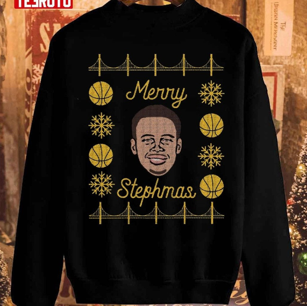 Steph Curry Ugly Christmas Unisex Sweatshirt