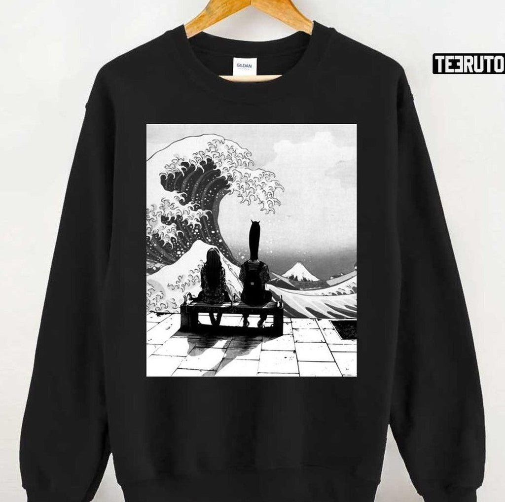 Punpun + Aiko Great Wave Unisex T-Shirt