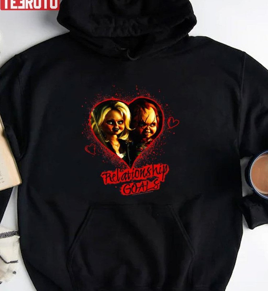 Relationship Goals Child's Play Chucky And Tiffany Unisex T-shirt