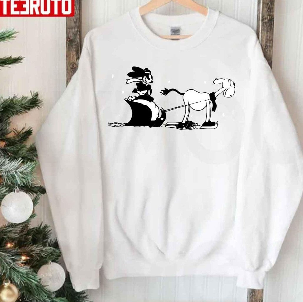 Reindeer Oswald The Lucky Rabbit Sweatshirt