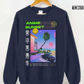 Anime Sunset Japanese Style Unisex Sweatshirt