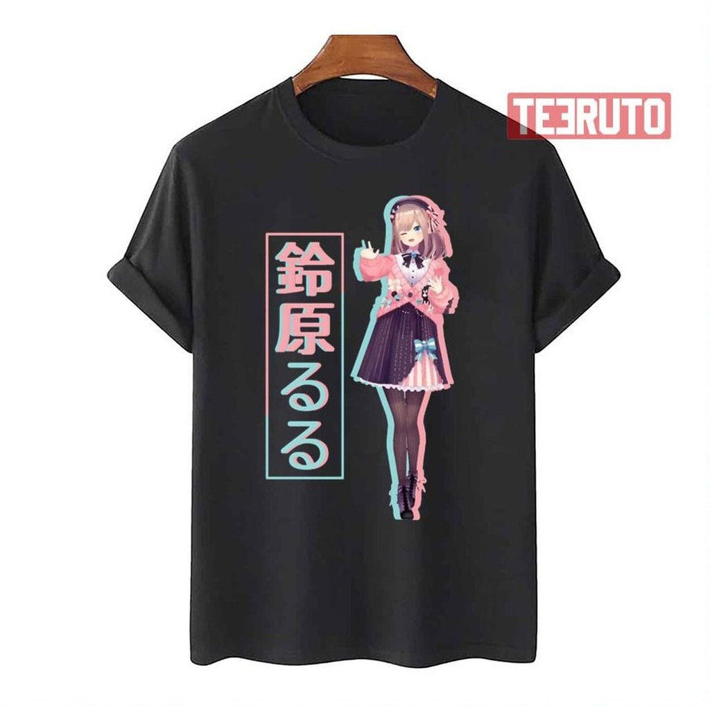 Suzuhara Lulu Anime Nijisanji Unisex T-Shirt
