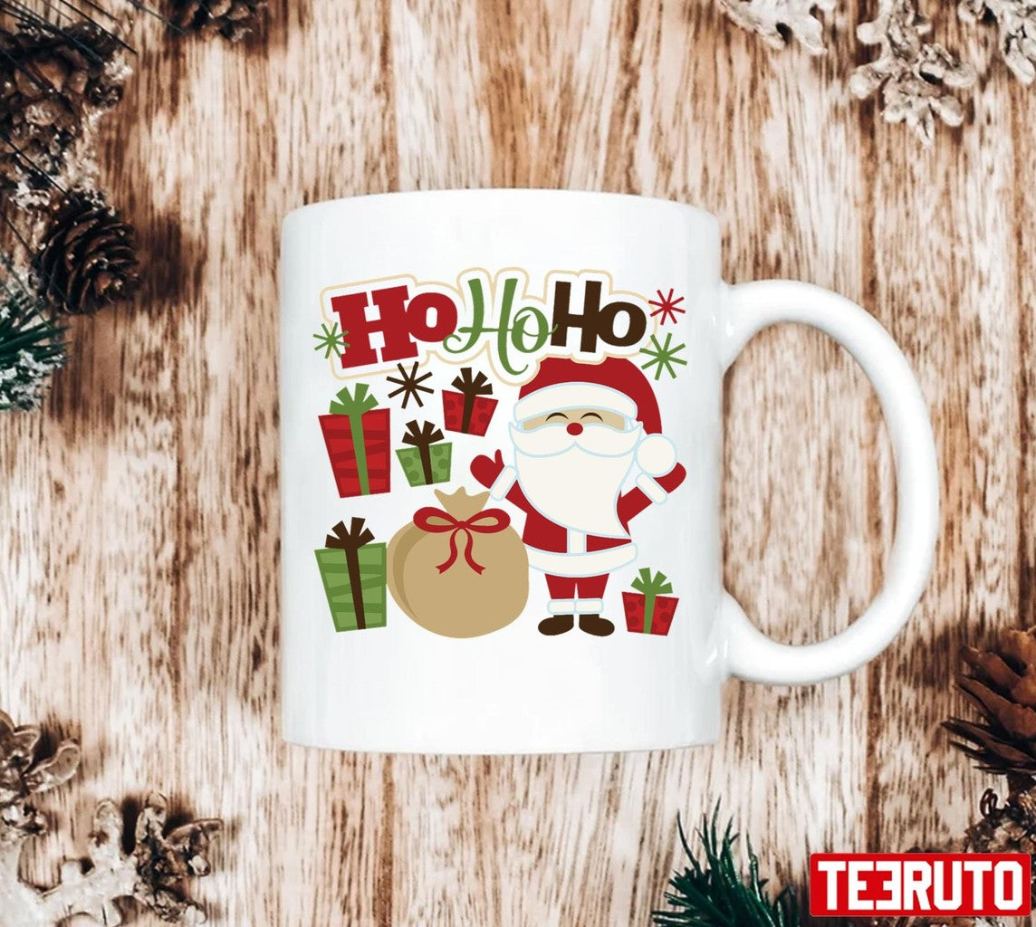 Animated Santa Hohoho Unisex Sweatshirt