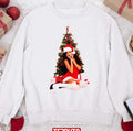 Santa Girl Christmas 2023 Unisex Sweatshirt