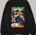 21 Savage Bootleg T Shirt 90s Vintage Unisex Sweatshirt