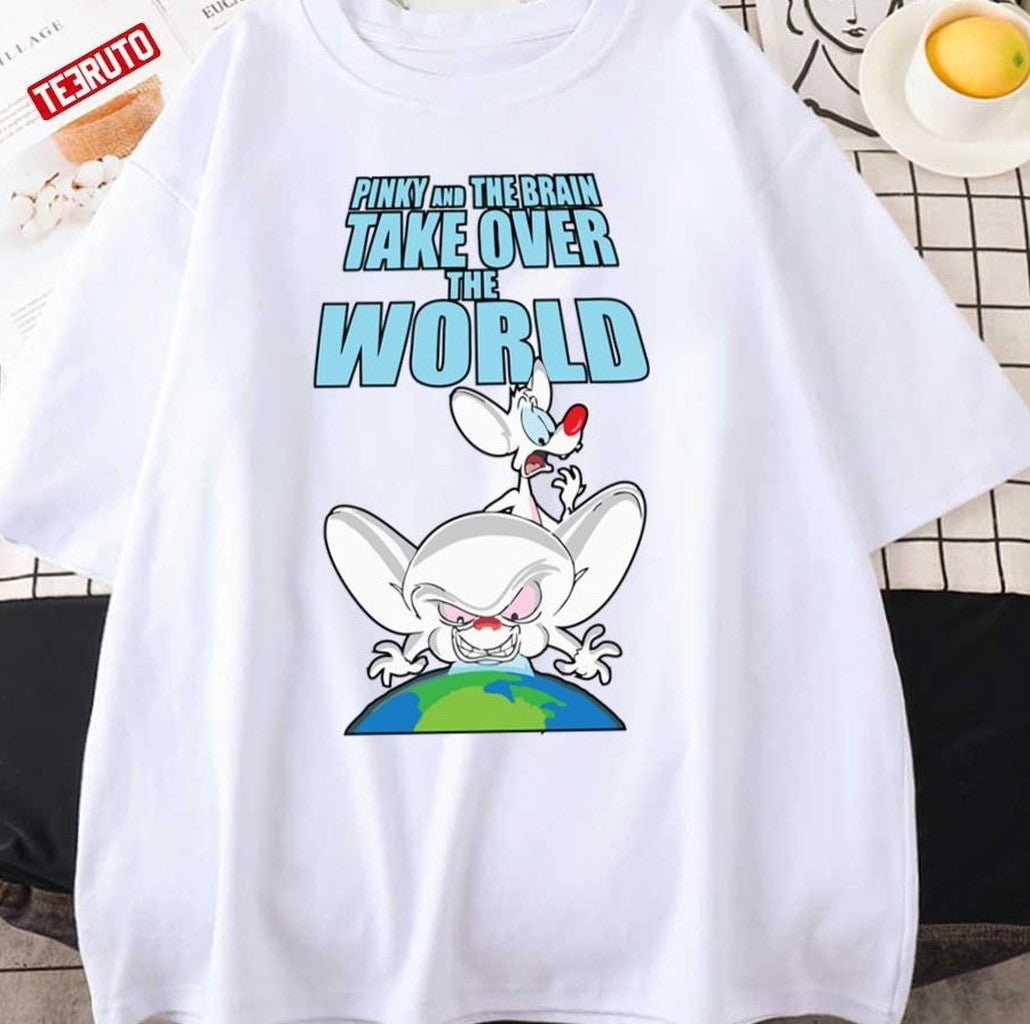 Take Over The World Pinky And The Brain Unisex Sweatshirt
