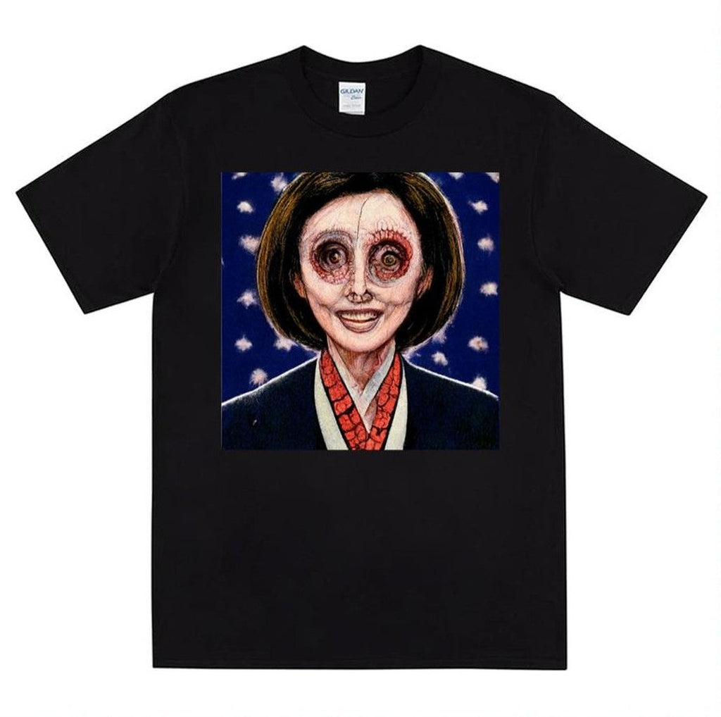 Nancy Pelosi Junji Ito Politicians Unisex T-Shirt