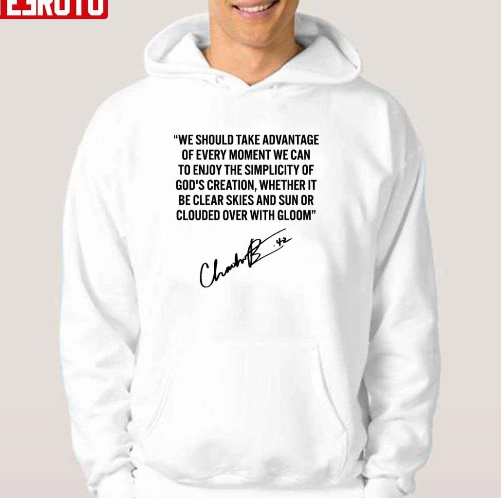Signature Chadwick Boseman Quote Unisex T-Shirt