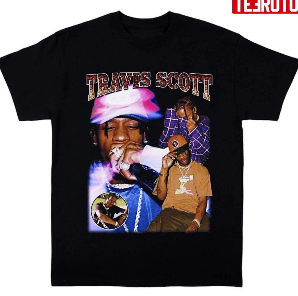 Music Design Travis Scott The Legend Rap Unisex T-Shirt