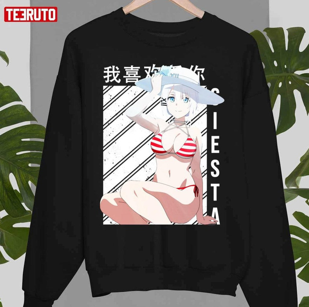 Bikni Siesta Anime Girl Unisex Sweastshirt Hooded