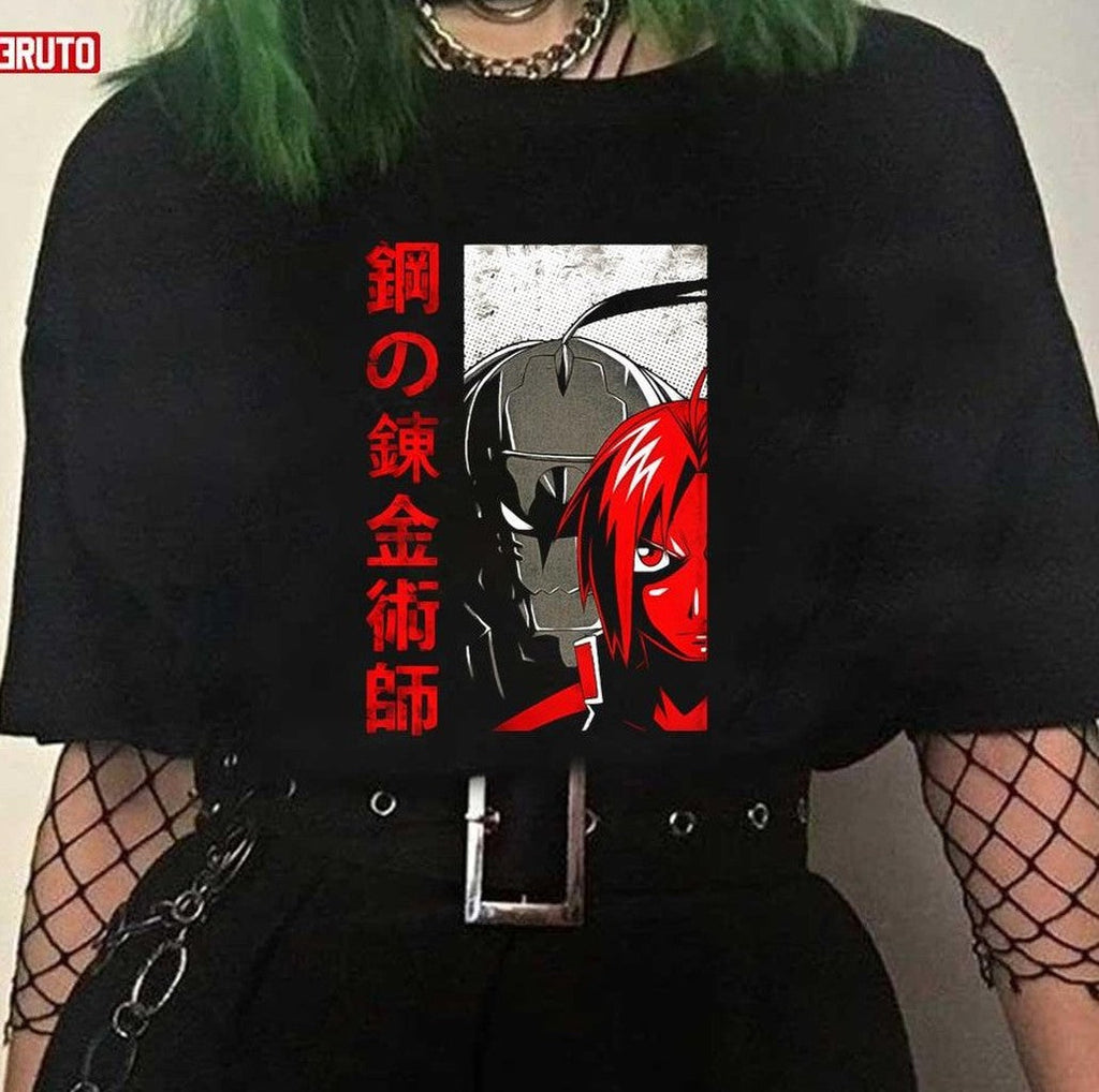 The Fullmetal Alchemist Series Characters Japanese Style Unisex T-Shirt Unisex T-Shirt