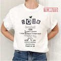 Oliva Rodrigo Sour Track List Unisex T-Shirt