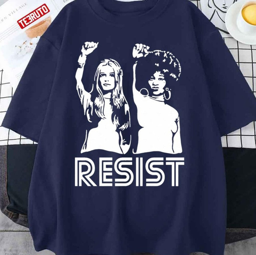 Angela Davis Resist Gloria Steinem Unisex Sweatshirt