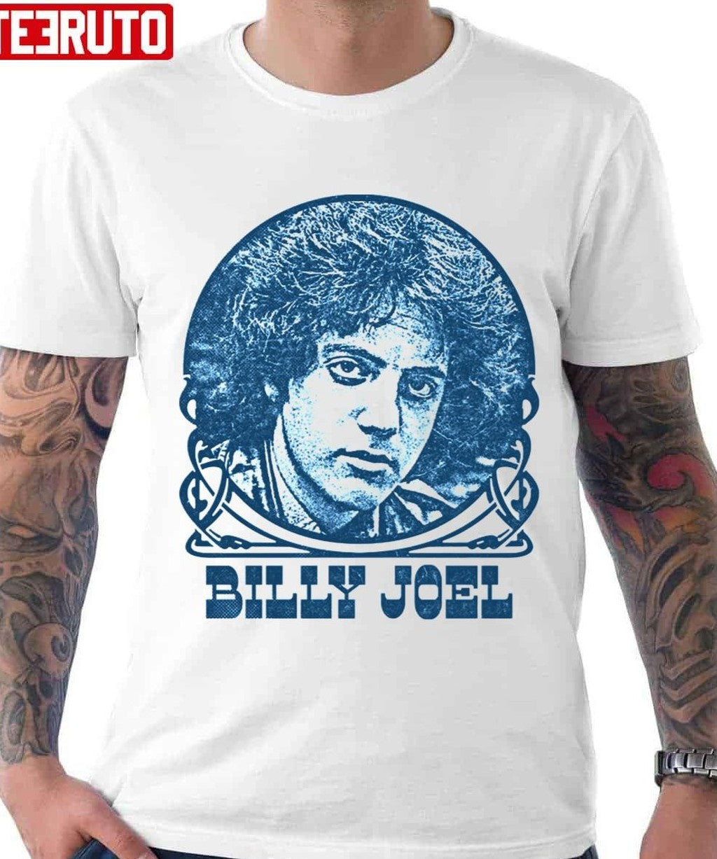 Artwork Of Billy Joel Unisex T-Shirt