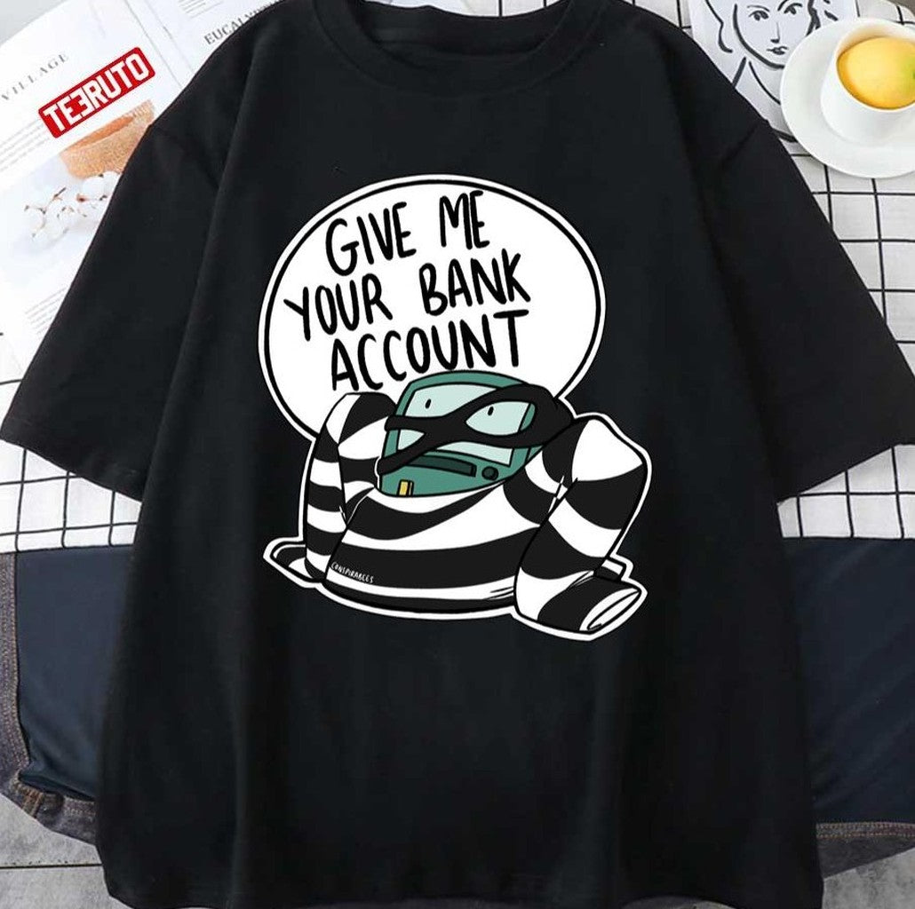 Bank Robber Bmo Adventure Time Unisex T-shirt
