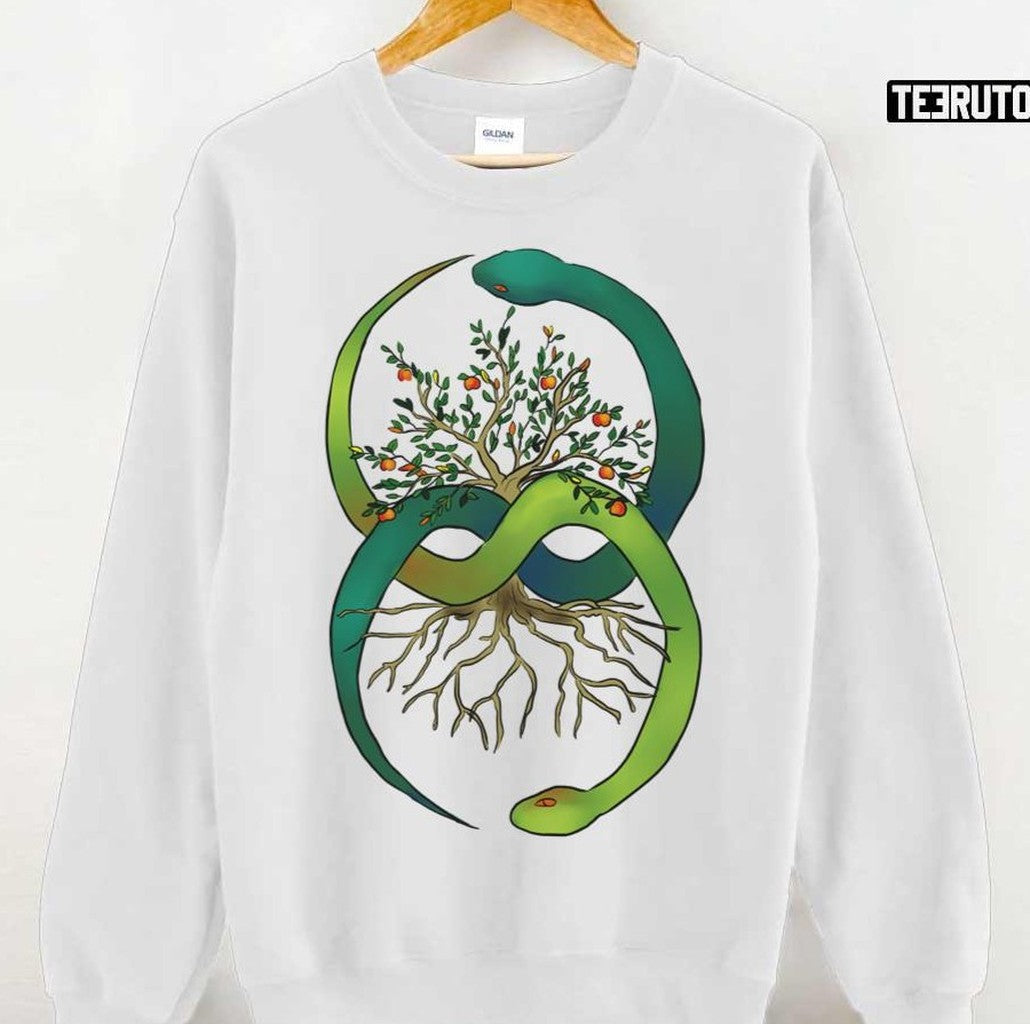 Ouroboros Tree Of Life Unisex T-Shirt