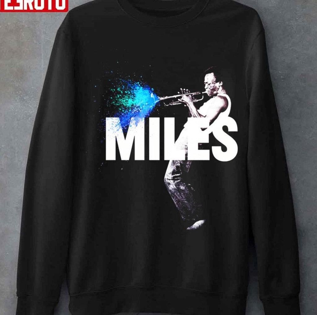 Bandleader And Compos Miles Davis Unisex Hoodie