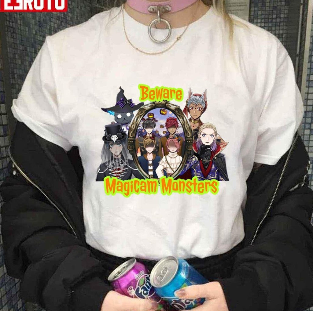 Beware Magicam Monsters Twisted Wonderland Unisex T-shirt