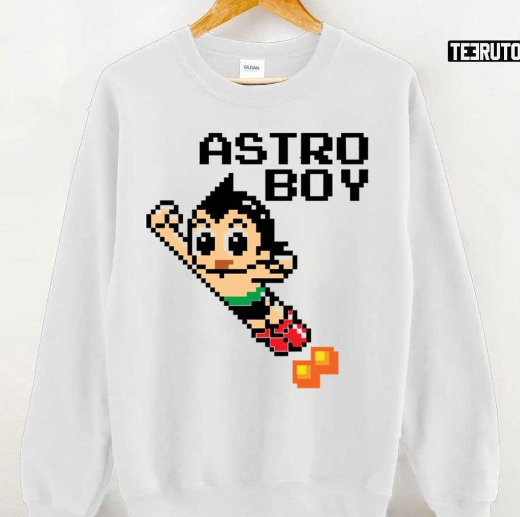 Astro Boy Pixellated Character Unisex T-Shirt