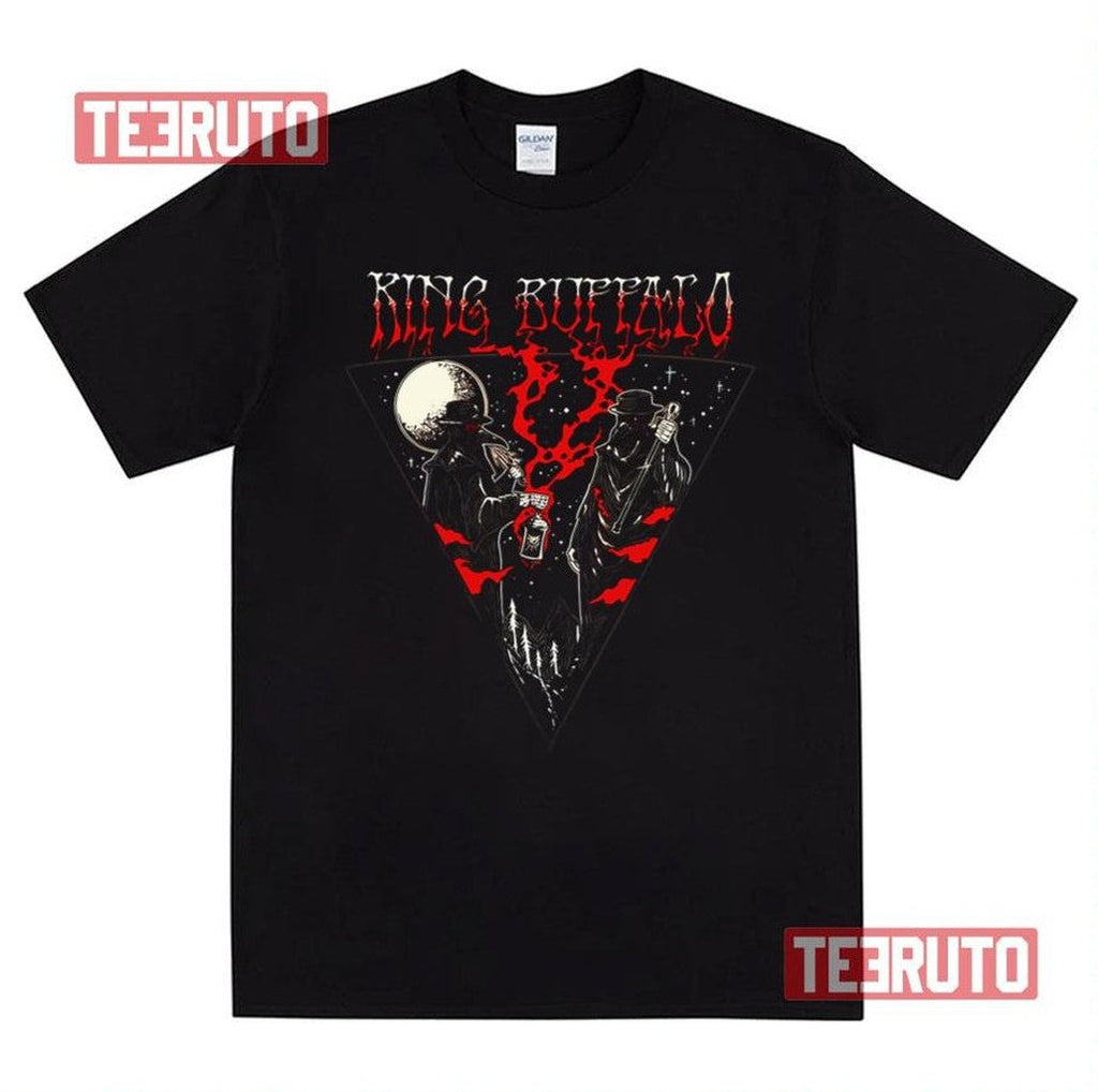 Black Crow Mask Man King Buffalo Unisex T-Shirt