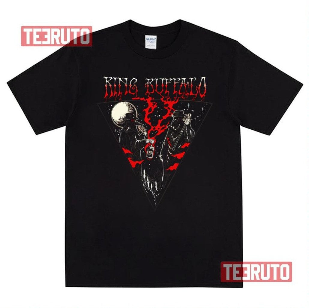 Black Crow Mask Man King Buffalo Unisex T-Shirt