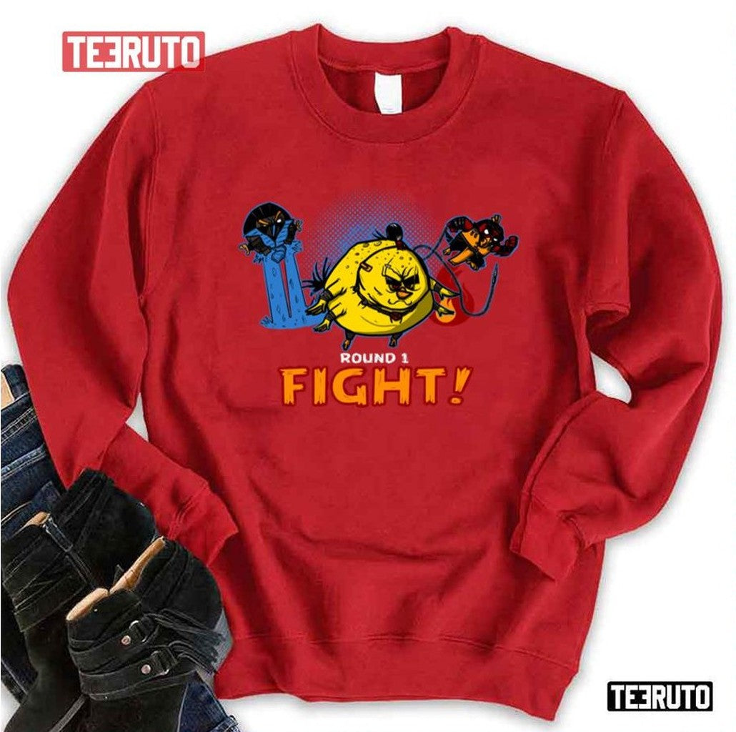Aviary Kombat Mortal Kombat Fight Unisex T-Shirt