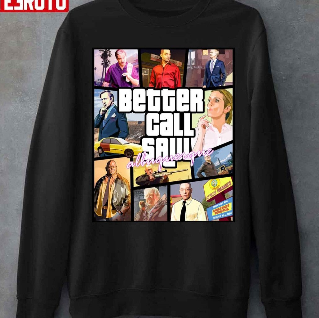 Better Call Saul Albuquerque GTA Art Unisex T-Shirt