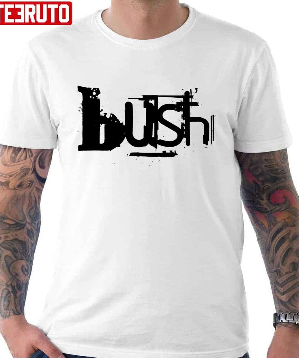 Official Bush Band Logo Black Unisex Hoodie