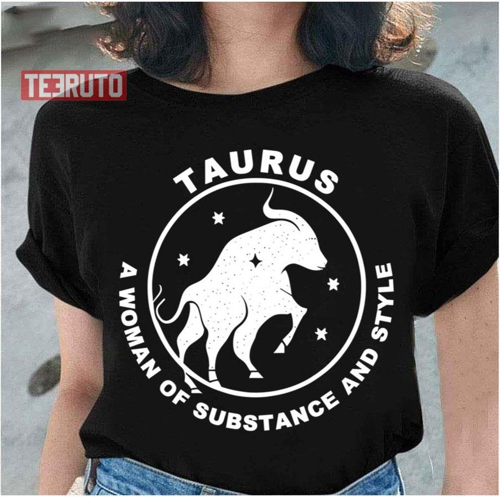 Substance Woman Taurus Zodiac Sign Unisex Sweatshirt