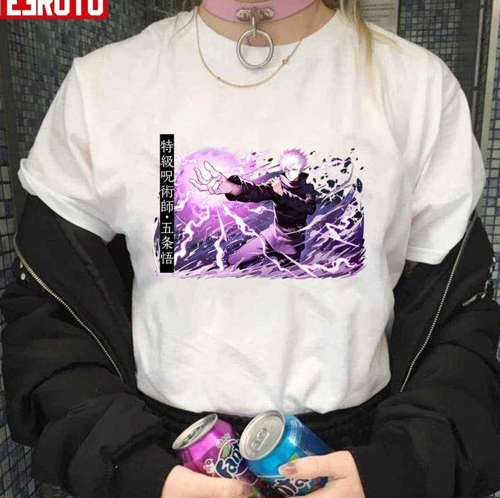 Anime Jujutsu Kaisen The Pride Of The Gojo Family Satoru Gojo Anime Unisex T-Shirt