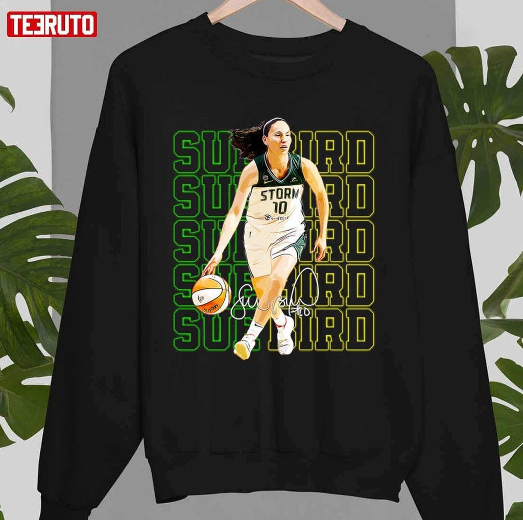 Sue Bird Legend Basketball Signature Vintage Retro 80s Unisex T-Shirt