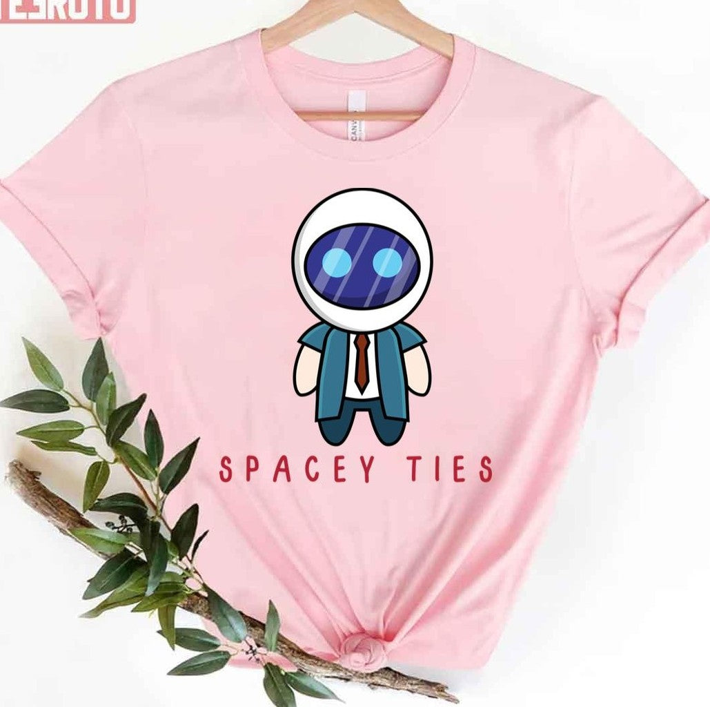 Spacey Ties Astronaut Puns Astronaut Quotes Unisex T-Shirt