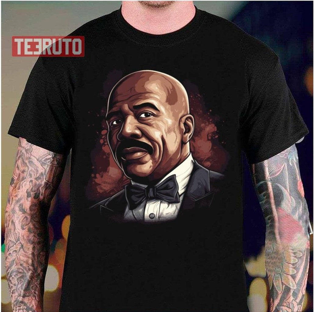 Steve Harvey Geometric Portrait Unisex T-Shirt