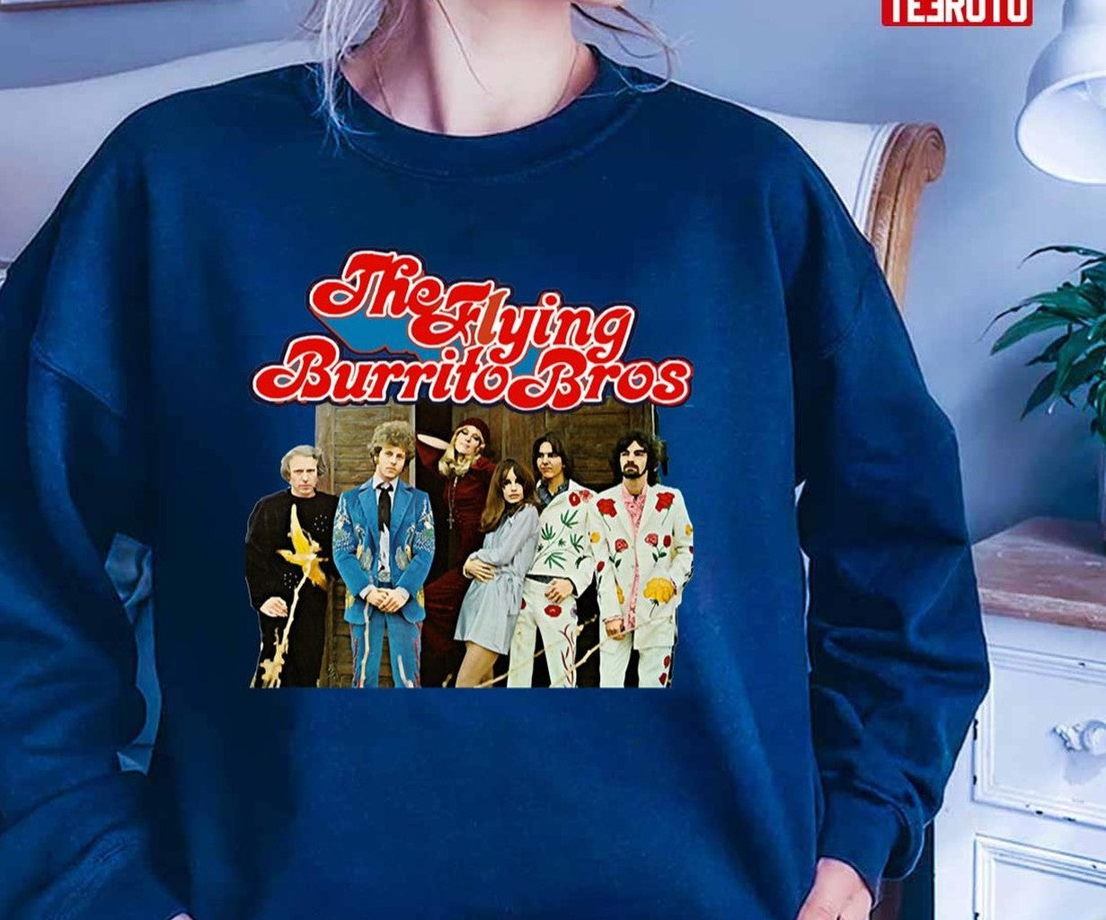 The Flying Burrito Bros Featuring Gram Parsons Unisex T-Shirt