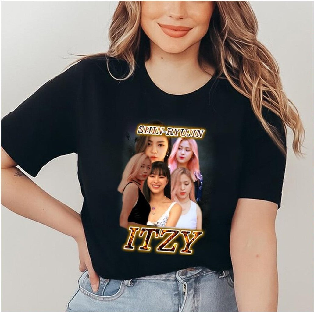 Ryujin Vintage 90s Bootleg Itzy Unisex Sweatshirt