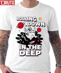 Rolling Down In The Deep Astronaut Unisex T-Shirt